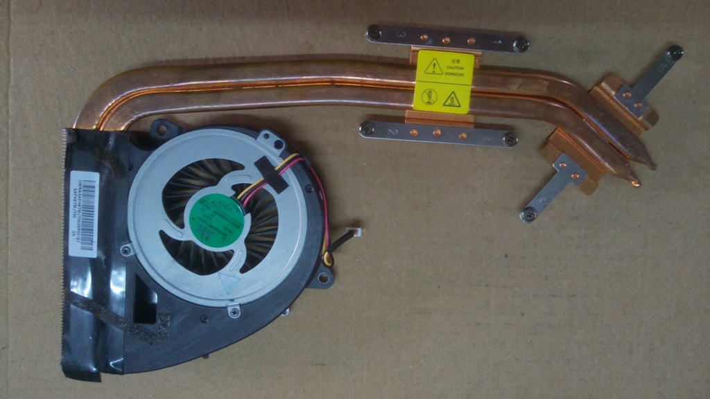 FUJITSU LIFEBOOK AH532, AH530, AH502, AH512, AH562, AD05605HX10G300 FAN